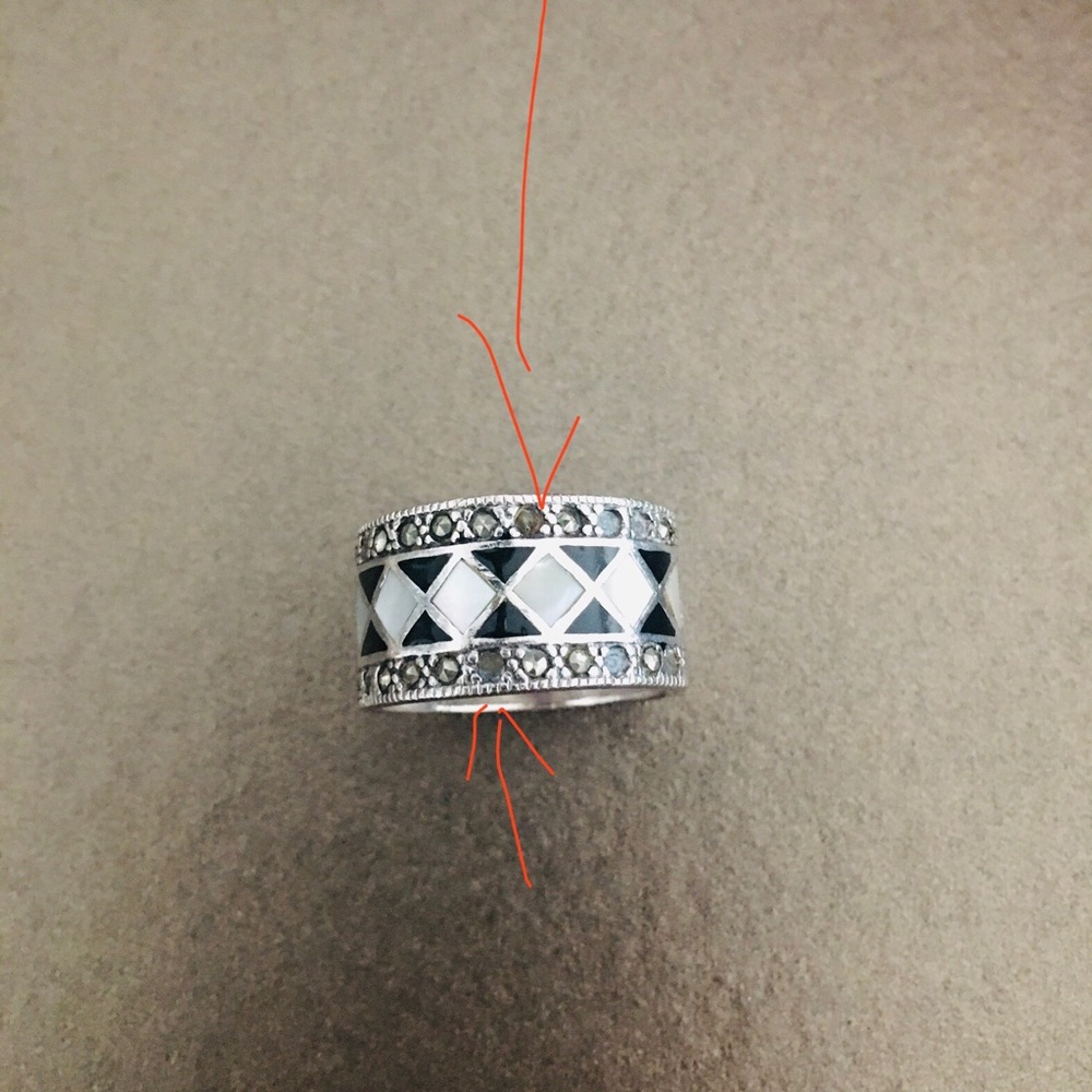 FASHION SILVER 925 RING - Picture 8 of 10
